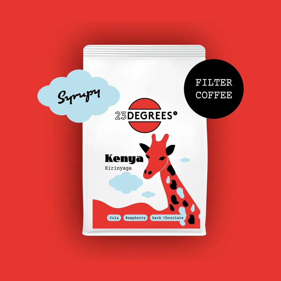 Kirinyaga Microlot · Filter coffee beans from 23 Degrees Coffee Roasters