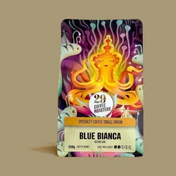 Blue Bianca coffee beans from 29 Coffee Roasters