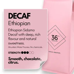 Sidamo coffee beans from 36th Parallel Specialty Coffee Roasters