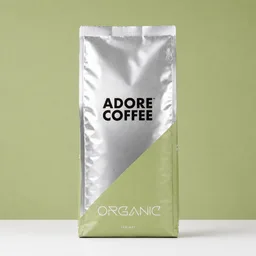 100% Organic Blend coffee beans from Adore Coffee Roasters