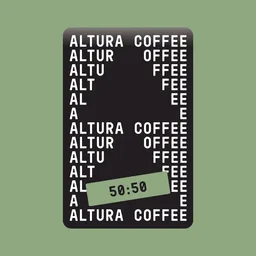 50:50 coffee beans from Altura Coffee
