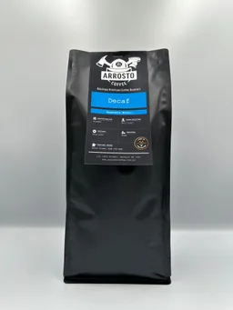 Decaf coffee beans from Arrosto Coffee