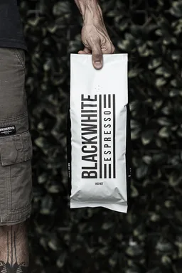 Blackwhite Espresso coffee beans from Artisti Coffee Roasters
