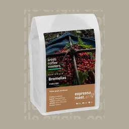 Bromelias coffee beans from Artisti Coffee Roasters