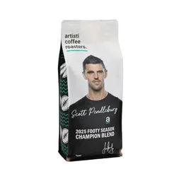 Footy Season Champion Blend coffee beans from Artisti Coffee Roasters
