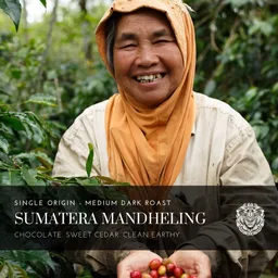 Sumatera Mandheling coffee beans from ASLAN Coffee Roasters