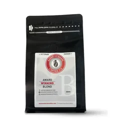 Blend Bravo coffee beans from Aussie Veterans Coffee Co.