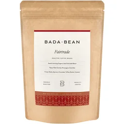 Fairtrade Blend coffee beans from Bada Bean Coffee