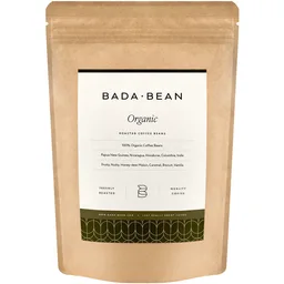 Organic Blend coffee beans from Bada Bean Coffee