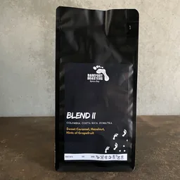 Blend II coffee beans from Barefoot Roasters