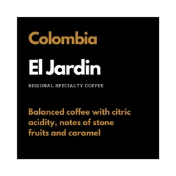 El Jardin coffee beans from Barefoot Roasters