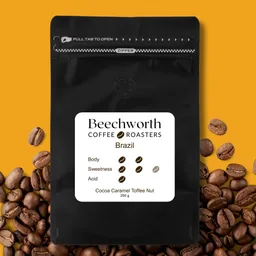 Brazil coffee beans from Beechworth Coffee Roasters