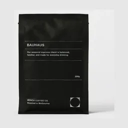 Bauhaus coffee beans from Bench Coffee Co.
