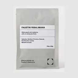 Faustin Ribalimana coffee beans from Bench Coffee Co.