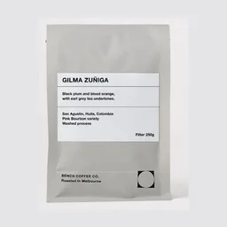 Gilma Zuñiga coffee beans from Bench Coffee Co.
