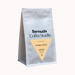 Golden Hour Blend coffee beans from Bermuda Coffee Studio