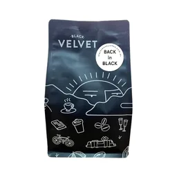 Back in Black Blend coffee beans from Black Velvet Coffee Roasters