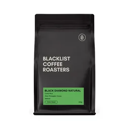 Black Diamond coffee beans from Blacklist Coffee Roasters