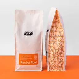 Rocket Fuel coffee beans from Bliss Coffee Roasters