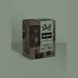 Delirium coffee beans from Bolt Coffee Roasters