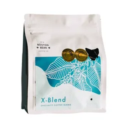 X-Blend coffee beans from Boston Bean Coffee Co.