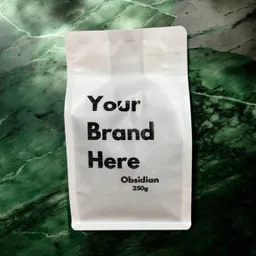 Obsidian coffee beans from Brand Roast Supply