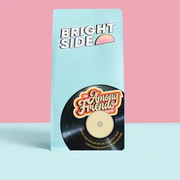 Among Friends Blend coffee beans from Brightside Coffee Co