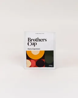 Retro Espresso coffee beans from Brothers Cup