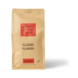 Classic Plunger coffee beans from Byron Bay Coffee Co