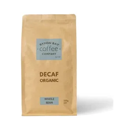 Organic Decaf · Espresso coffee beans from Byron Bay Coffee Co