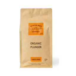 Organic Plunger coffee beans from Byron Bay Coffee Co