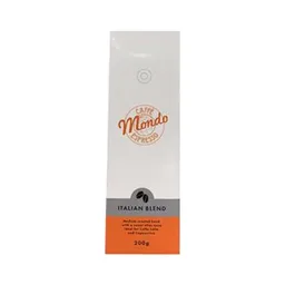 Caffe' Mondo Italian Blend coffee beans from Caffe' Mondo