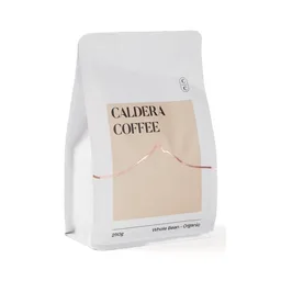 Signature Organic Blend coffee beans from Caldera Coffee