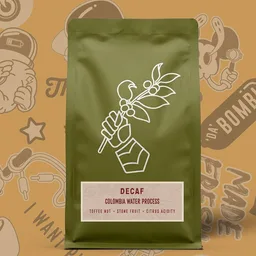 Water Processed Decaf coffee beans from Cavalier Coffee Roasters