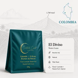 Aji Bourbon coffee beans from Central Coast Coffee