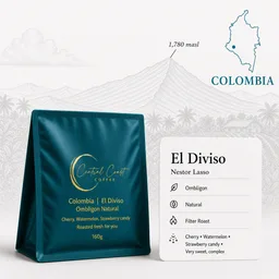 Ombligon Natural (Floral Symphony) coffee beans from Central Coast Coffee