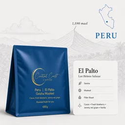 El Palto Gesha coffee beans from Central Coast Coffee