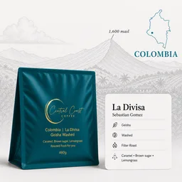 La Divisa Gesha Washed Signature Series coffee beans from Central Coast Coffee