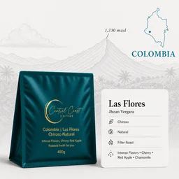 Las Flores Chiroso coffee beans from Central Coast Coffee