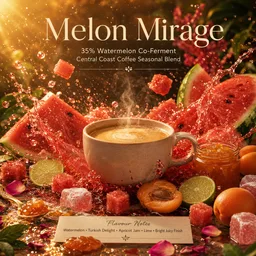 Melon Mirage Blend coffee beans from Central Coast Coffee