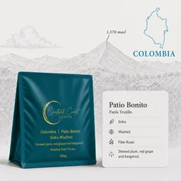 Patio Bonito coffee beans from Central Coast Coffee