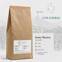 Santa Monica coffee beans from Central Coast Coffee