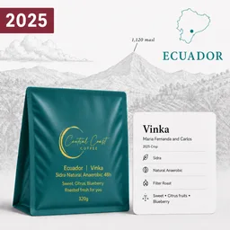 Sidra Natural Anaerobic 48h coffee beans from Central Coast Coffee