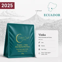 Sidra Washed Wild Mosto coffee beans from Central Coast Coffee