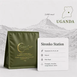 Sironko Station coffee beans from Central Coast Coffee