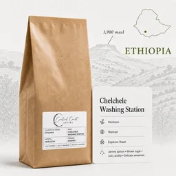 Yirgacheffe Chelchele coffee beans from Central Coast Coffee