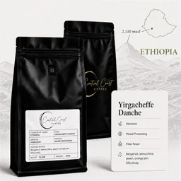 Yirgacheffe Danche · Hybrid coffee beans from Central Coast Coffee