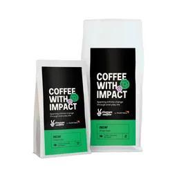 Organic Swiss Water Decaf coffee beans from Change Coffee