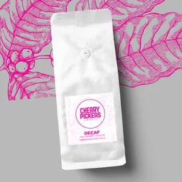 Cherry Pickers Decaf coffee beans from Cherry Pickers Coffee Co.