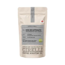 Don Decaffeinato Organic coffee beans from Cirelli Coffee